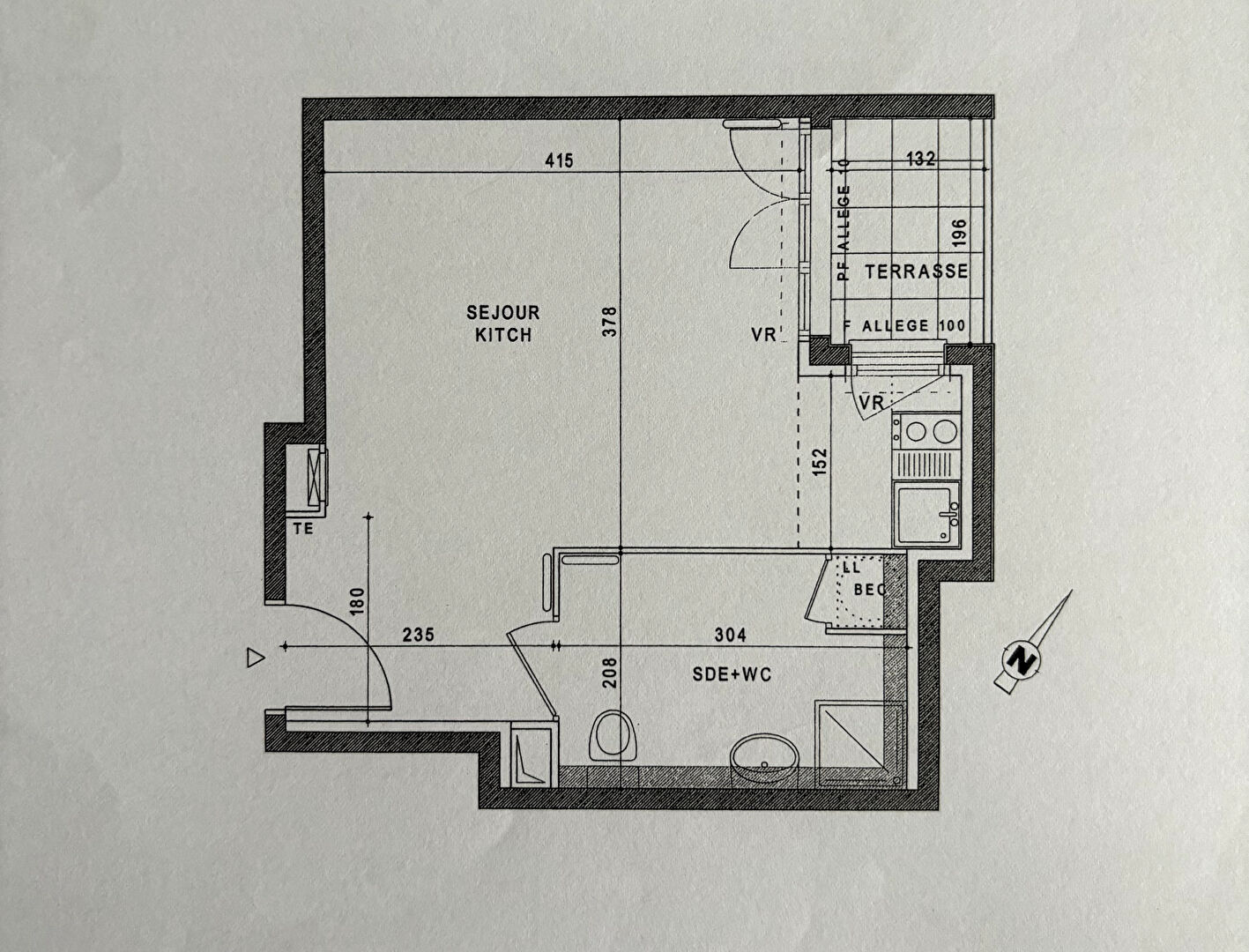 Appartement T1 à Vigneux sur seine