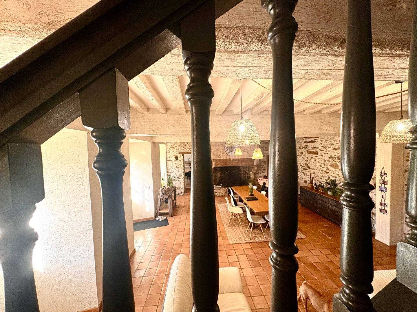 Maison T7 à Quelaines saint gault