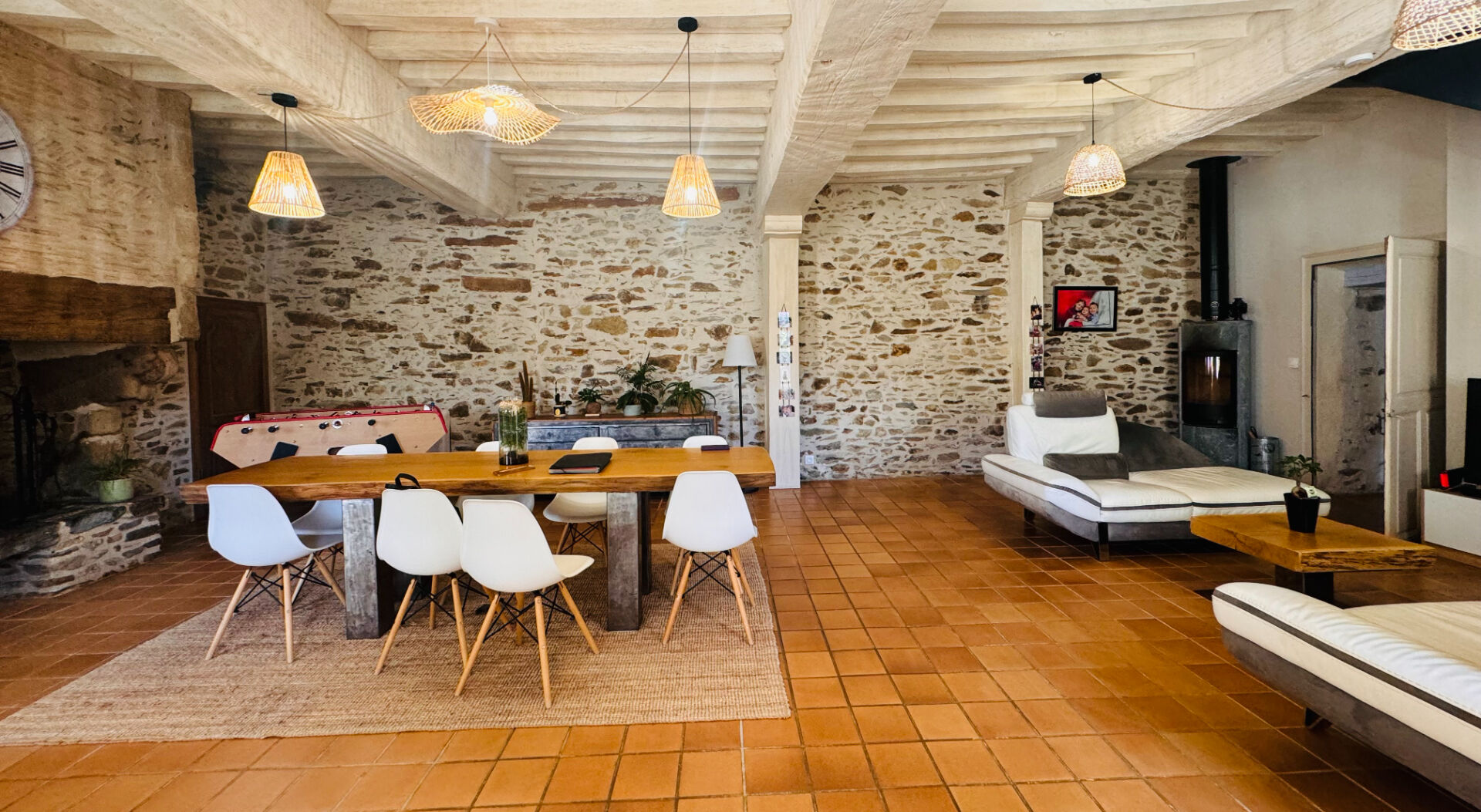 Maison T7 à Quelaines saint gault