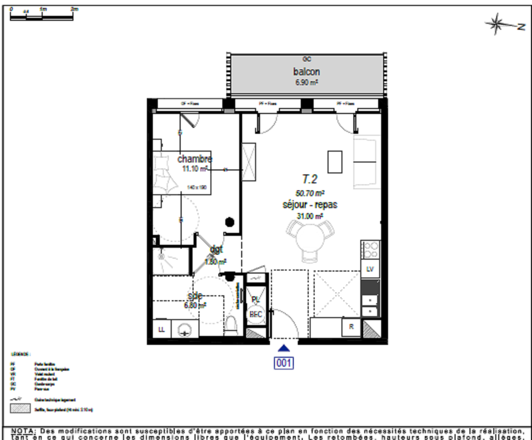 Appartement T2 à Broons
