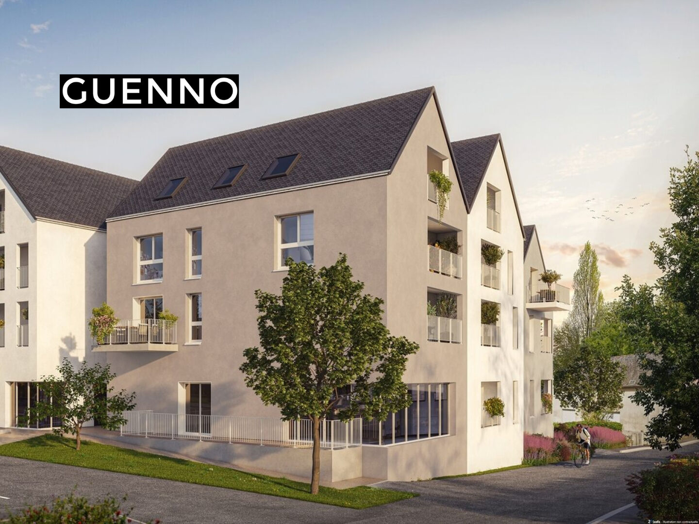 Appartement T3 à Saint erblon