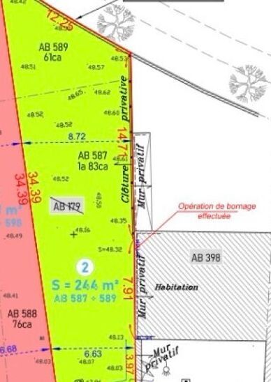 Terrain  à Saint jacques de la lande