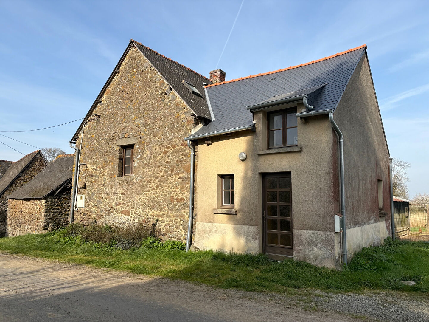 Maison T3 à La chapelle aux filtzmeens