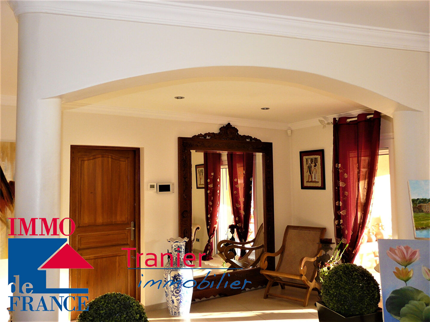 Photo DEMEURE Type méditerranéenne avec piscine sur terrain de 3280m² image 3/6