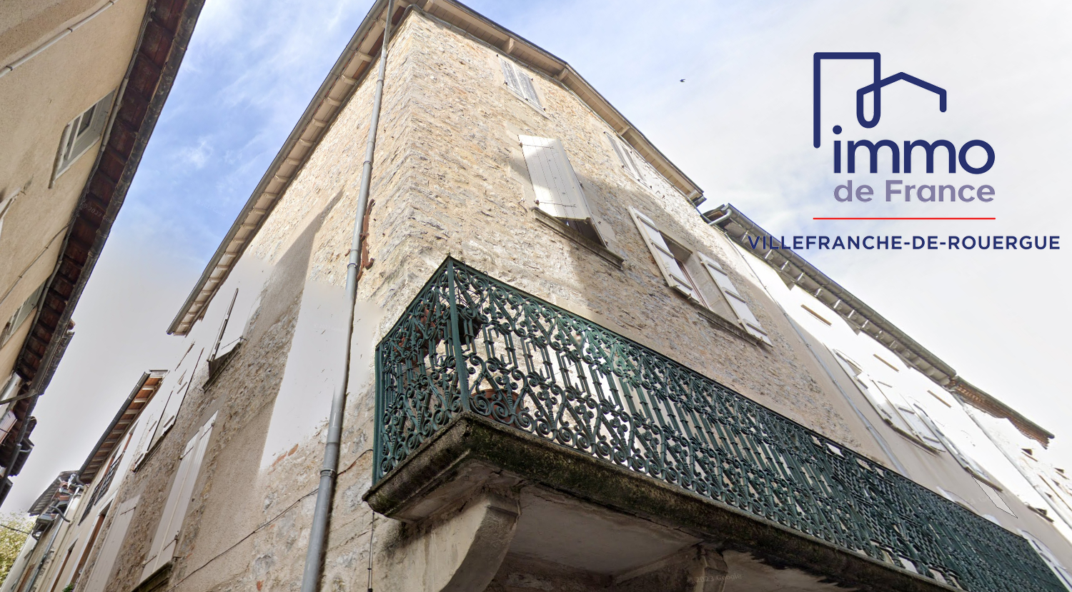 Maison de ville 105 m² avec 2 T3 et garage de 60 m²