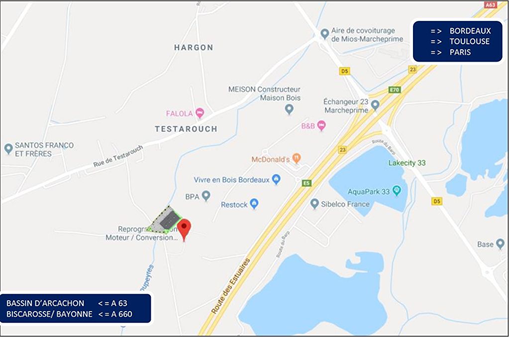 Photo Entrepôt à louer Bassin d'Arcachon image 4/6