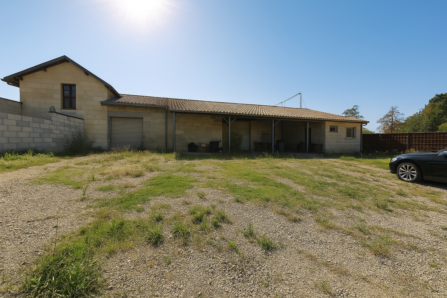 Entrepôt à louer AMBARES ET LAGRAVE