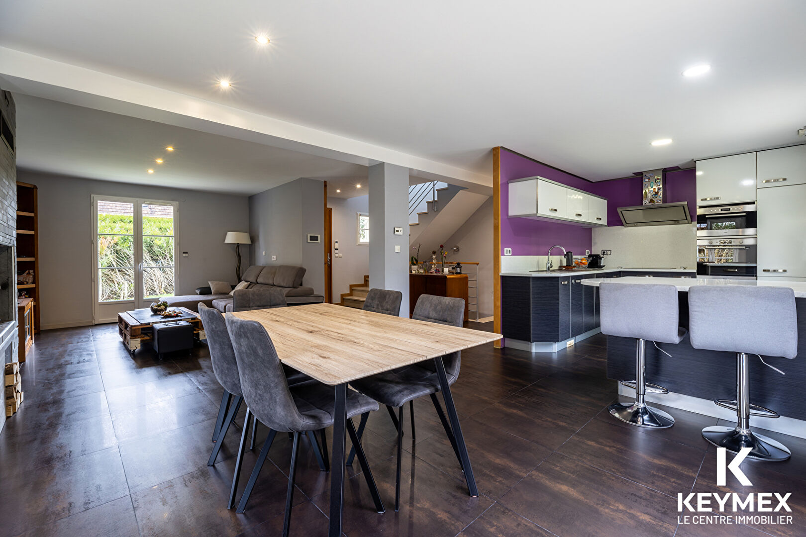 Maison Villaines Sous Bois 129m² -6 pièces-4 chambres