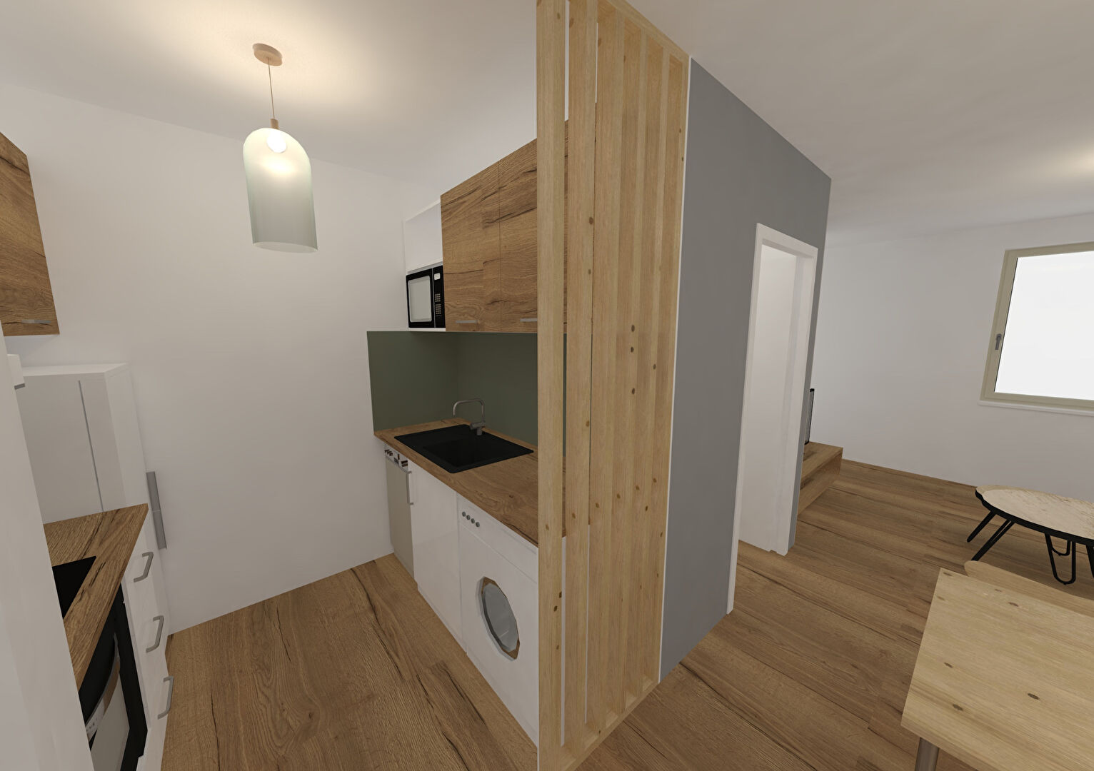 Photo Appartement Roanne - T2 non meublé image 3/6