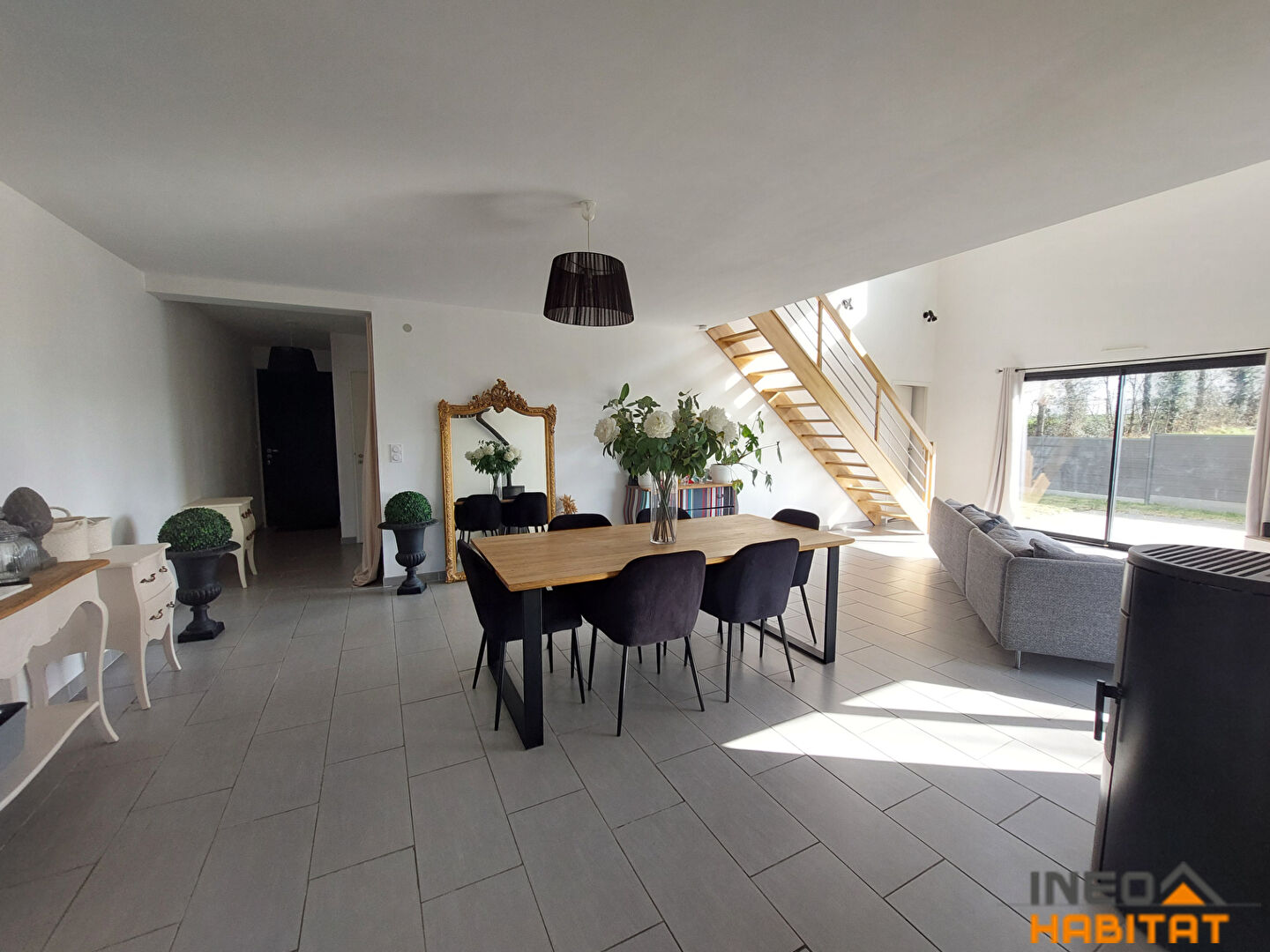 Photo Superbe maison contemporaine vue campagne TINTENIAC image 3/6