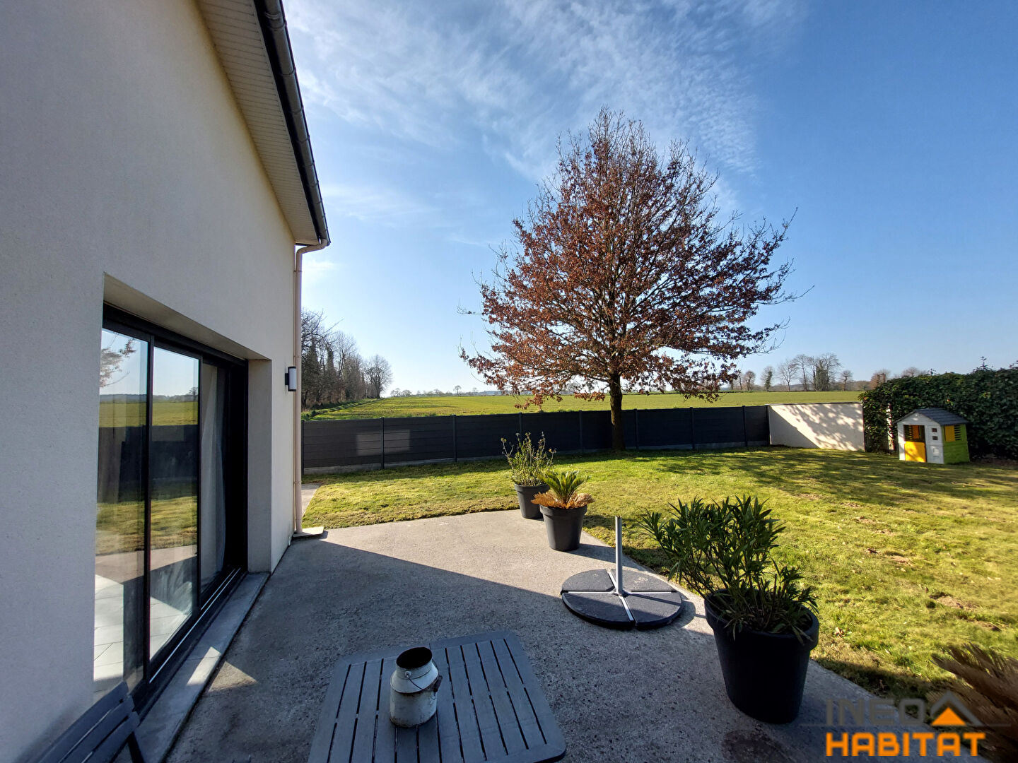 Photo Superbe maison contemporaine vue campagne TINTENIAC image 6/6