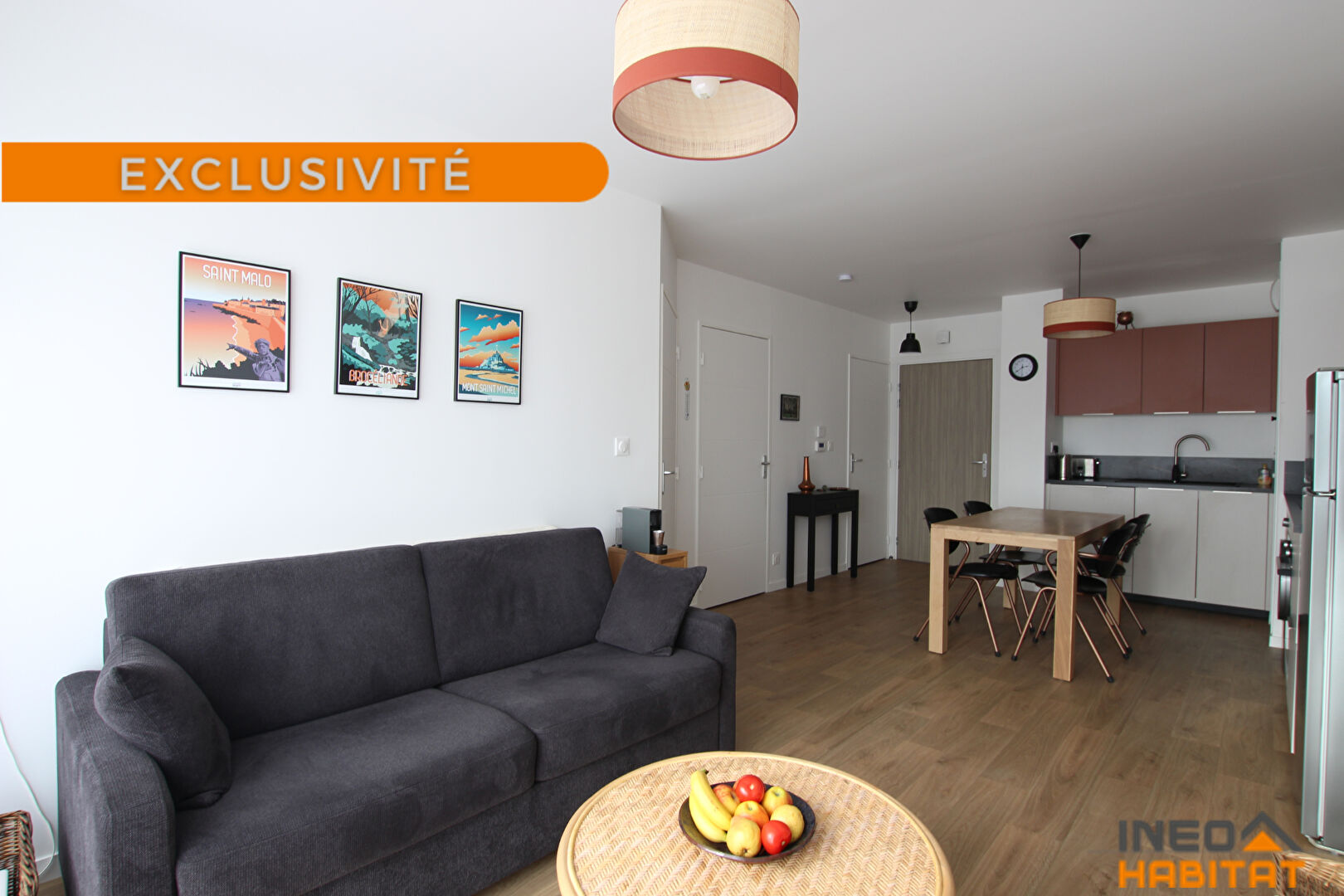 Appartement Laille 2 pièce(s) 43.82 m2