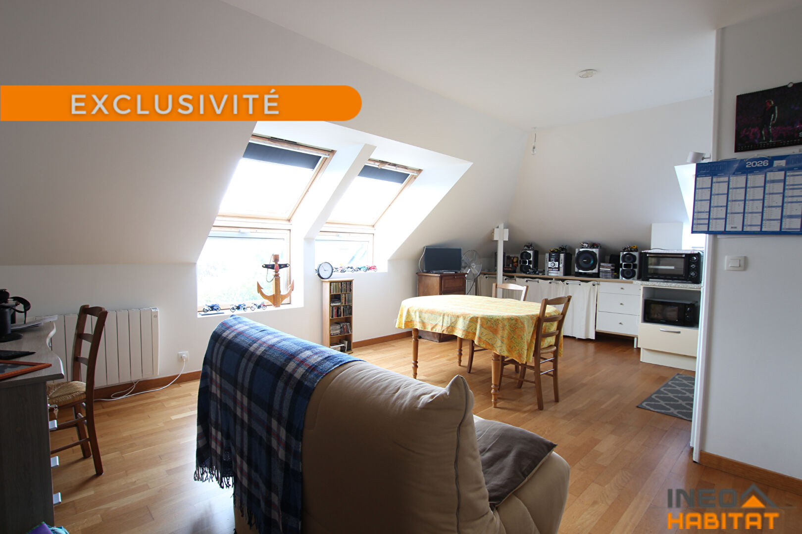 Appartement Laille 2 piece(s) 43 m²