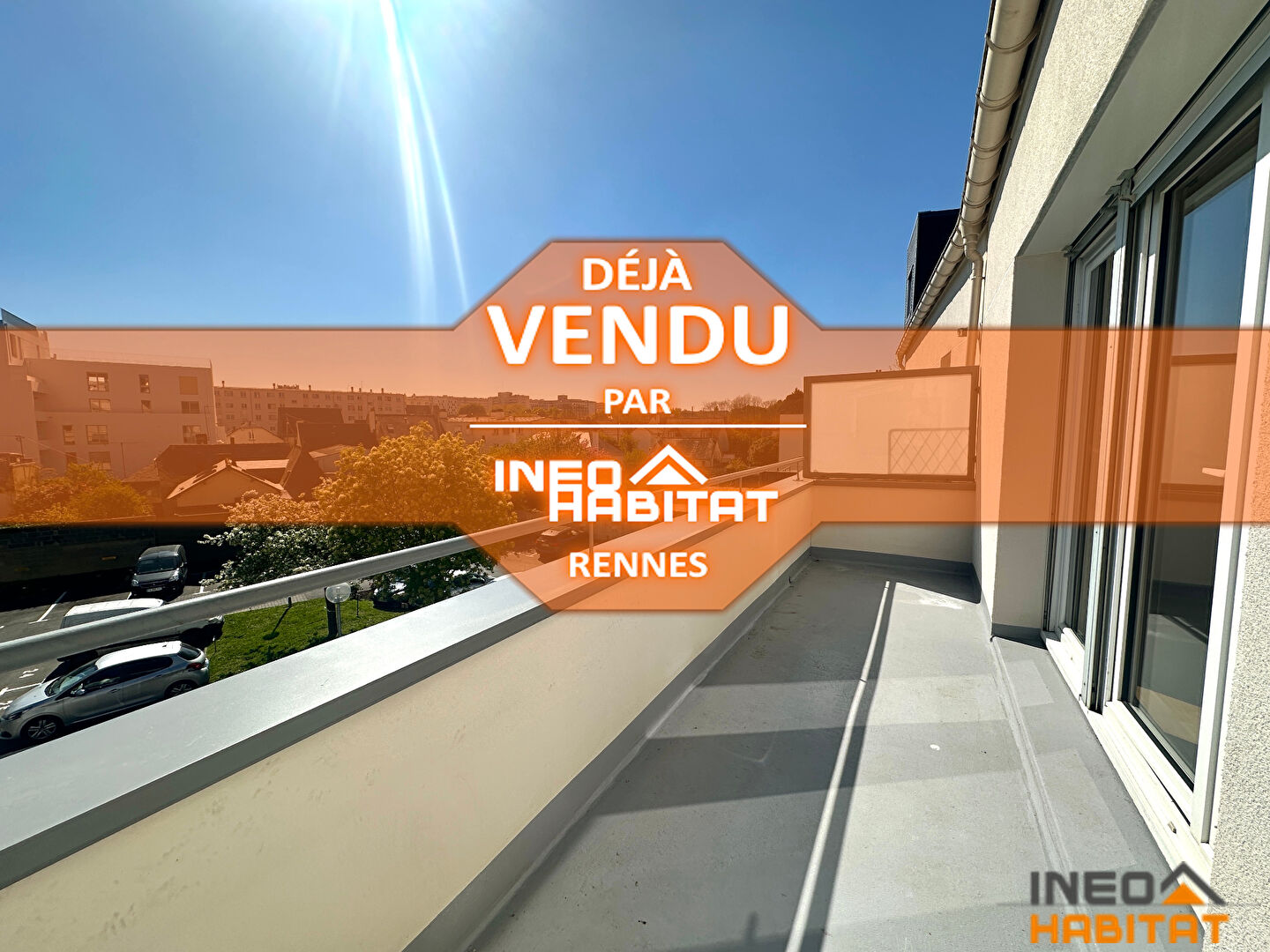 A VENDRE - Appartement 4 pièces à RENNES (Secteur Nord St-Martin - Anatole France)