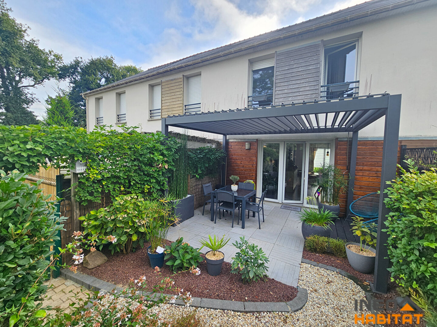 Photo Maison T5 - 87 m² - Jardin et terrasse bois - GEVEZÉ image 3/6