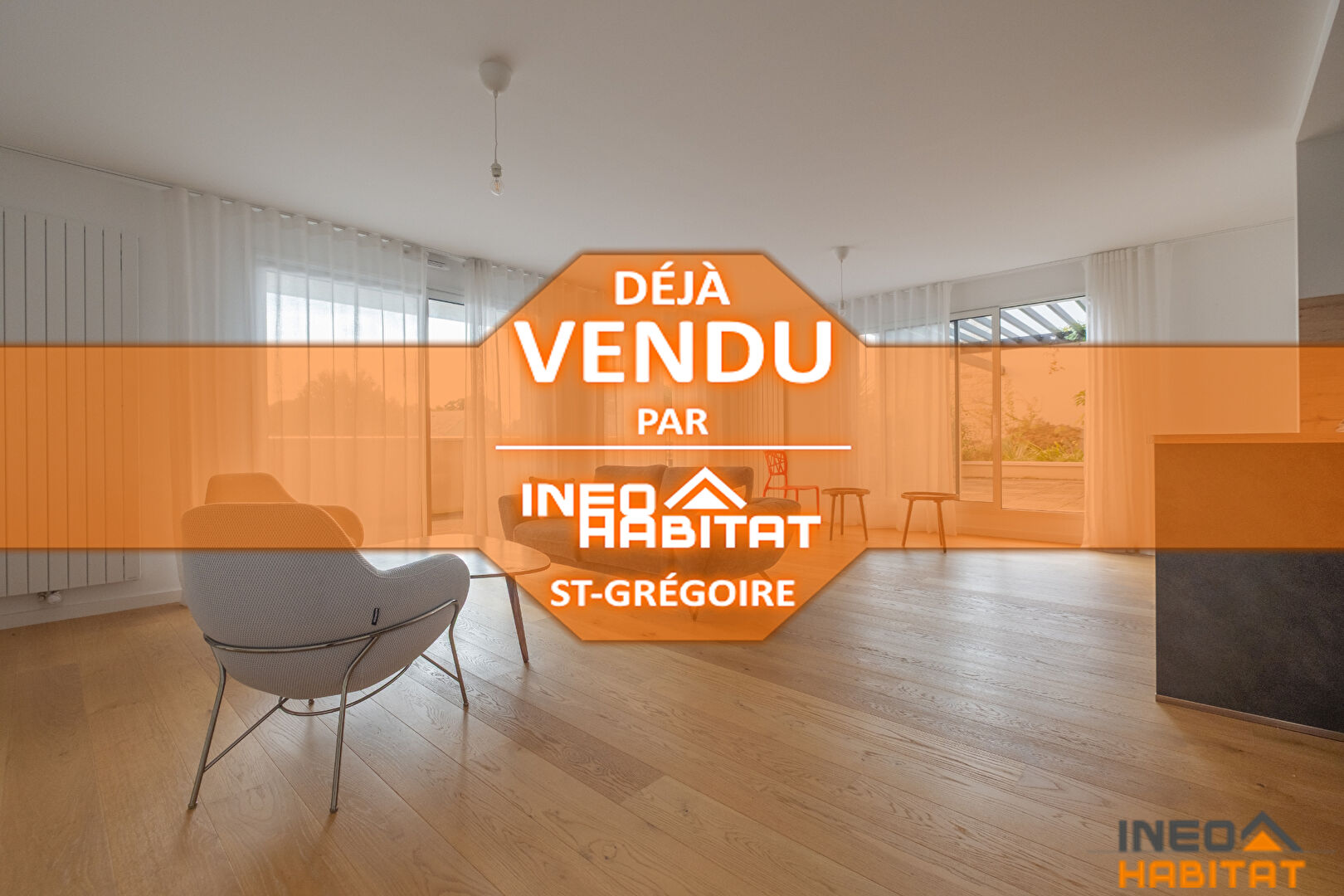 Photo Appartement Saint Gregoire 4 pièce(s) 103 m2 image 1/6