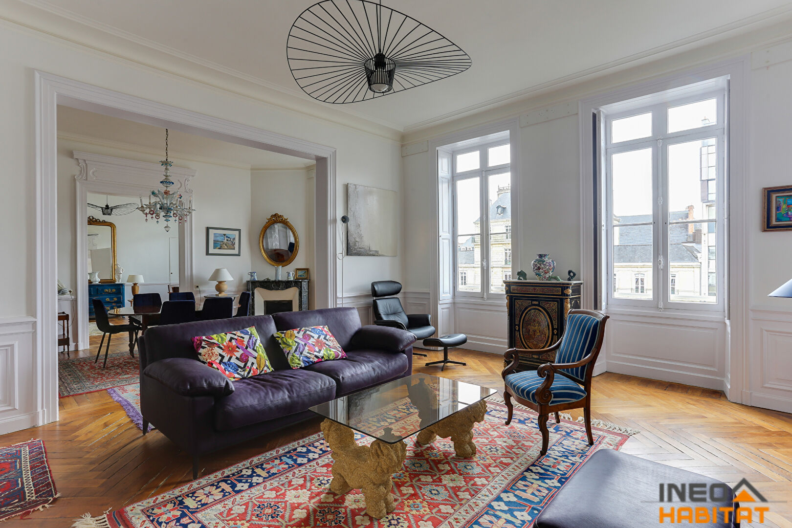 Photo Rennes Les Quais - Appartement 180m² Avec Triple Pièce De Réception Et Ascenseur image 1/6