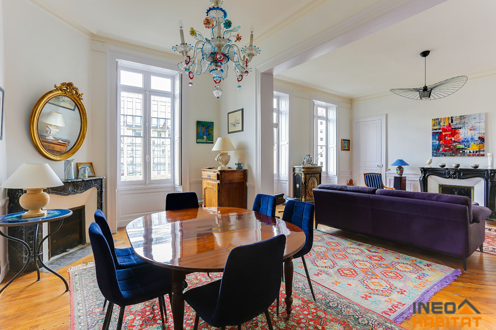 Photo Rennes Les Quais - Appartement 180m² Avec Triple Pièce De Réception Et Ascenseur image 2/6