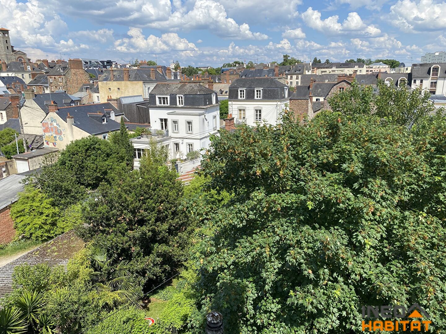 Rennes Thabor - T3 En Dernier étage de 58m² Au Sol