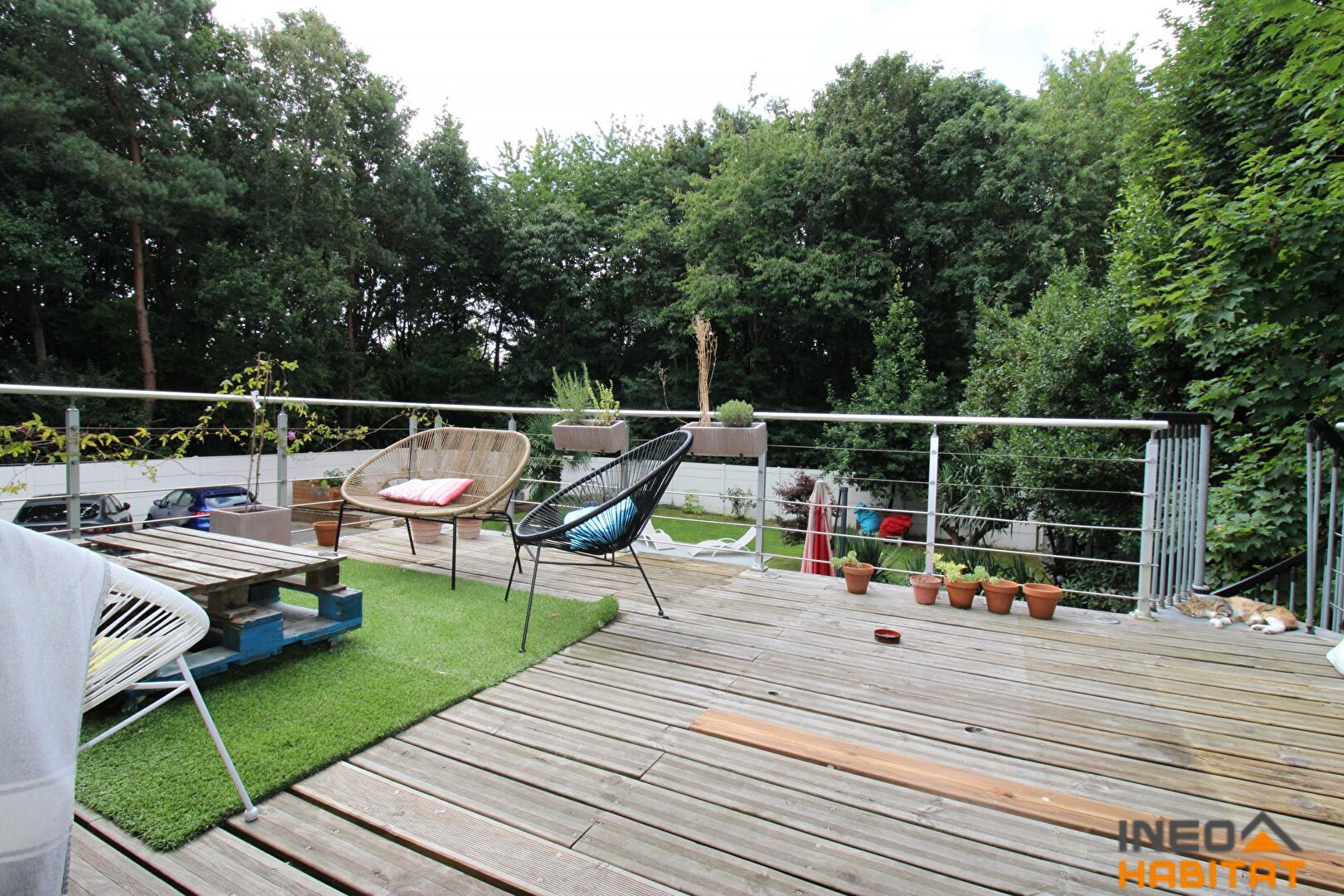 Photo Rennes Poterie - Maison Familiale Et Son Jardin Sans Vis-à-vis image 2/6