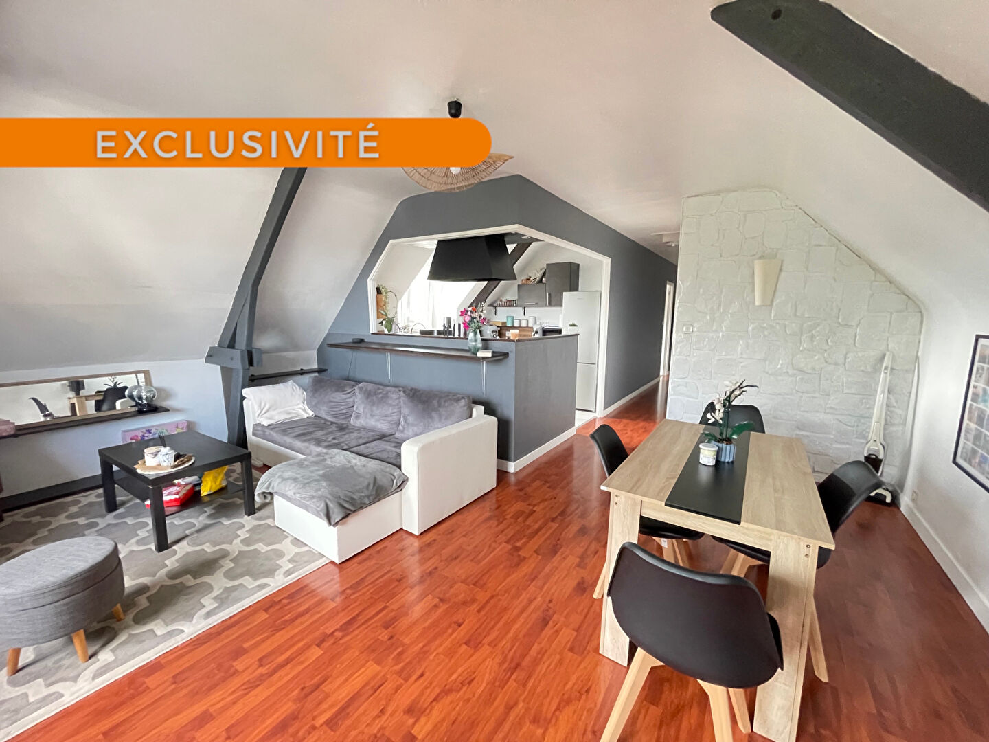 Appartement La Meziere 3 pièce(s) 58.80 m2
