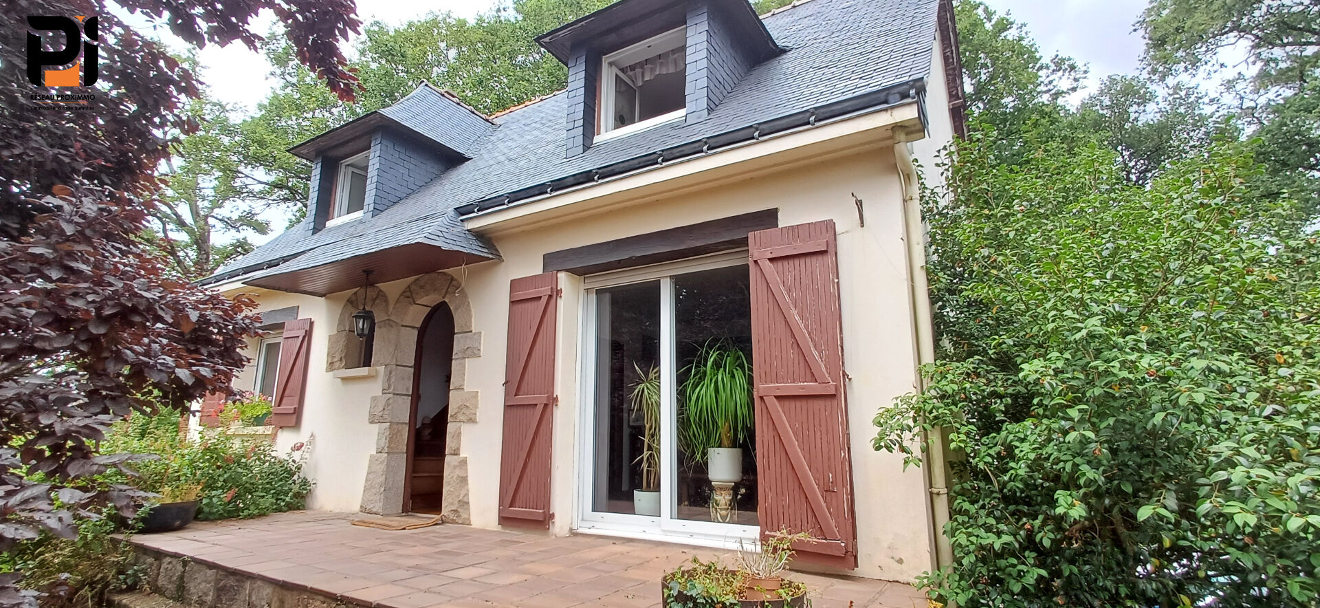 A VENDRE MAISON AVEC HANGAR 56200 LA GACILLY (LA CHAPELLE GACELINE)