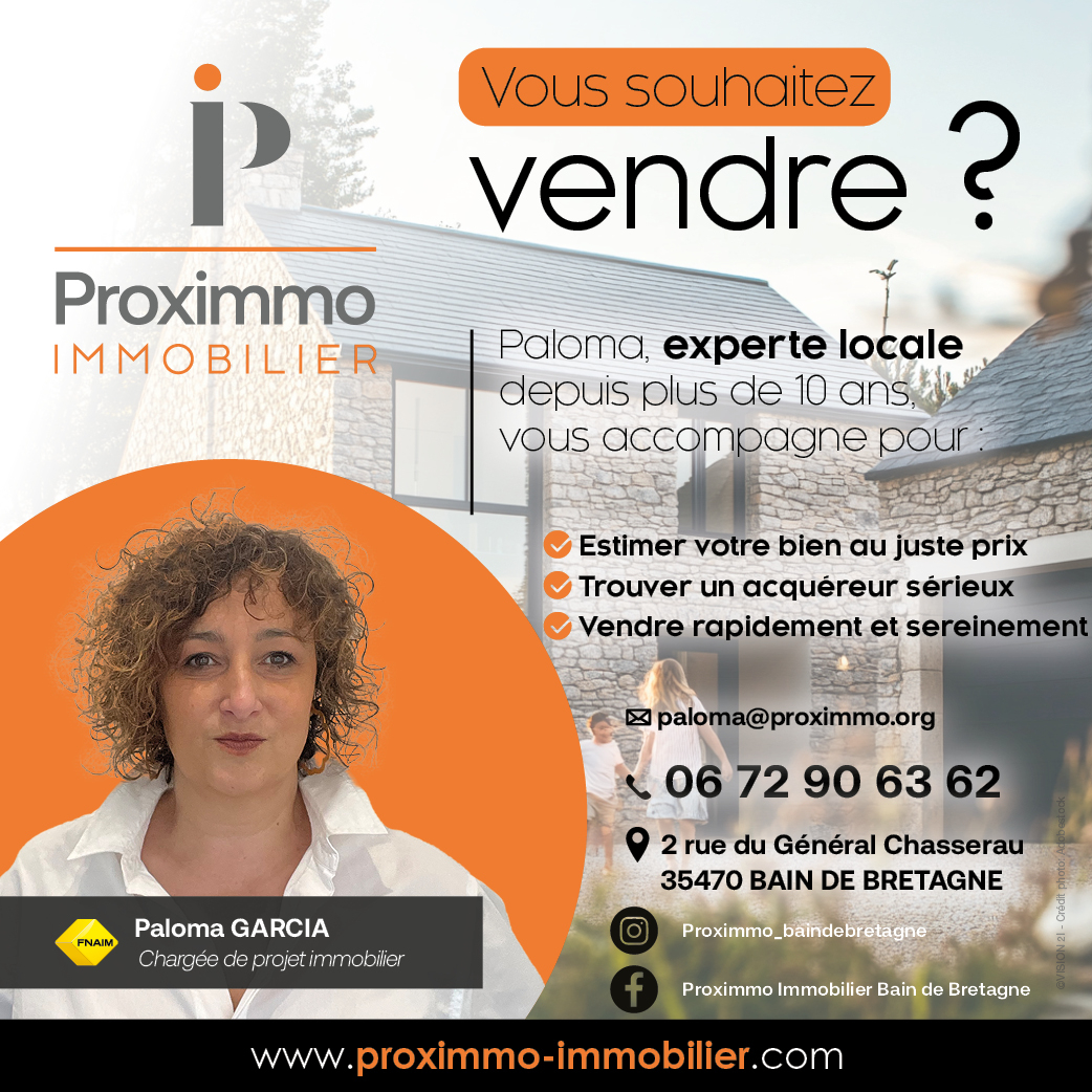 Photo TERRAIN A BATIR ENV 760 m² - CENTRE DE BAIN DE BRETAGNE - ILLE ET VILAINE image 2/2