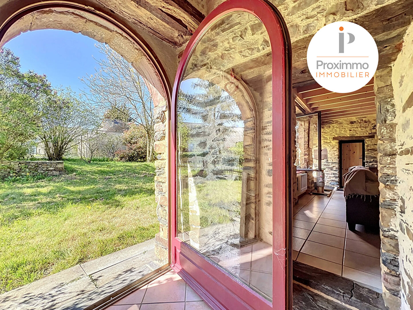 Photo PLECHATEL (35470) - LONGÈRE EN PIERRES 199 m² SUR TERRAIN 3900 m² image 3/6