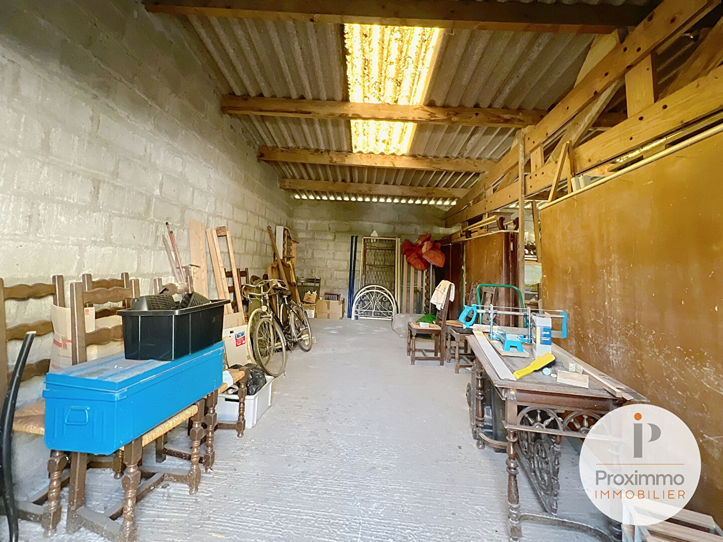 Photo DOUBLE GARAGE HYPER CENTRE CADEN 56220 MORBIHAN BRETAGNE image 4/6