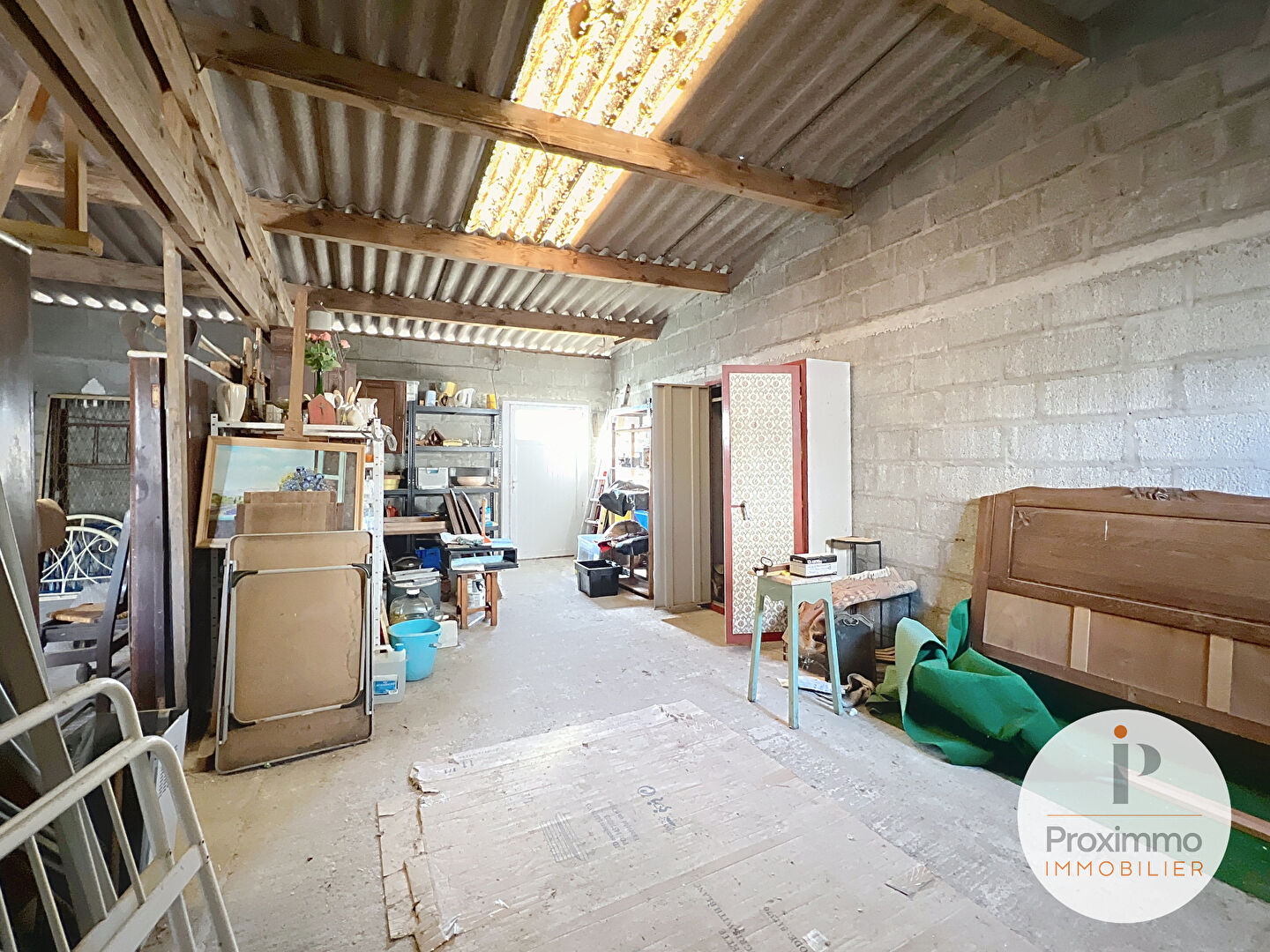 Photo DOUBLE GARAGE HYPER CENTRE CADEN 56220 MORBIHAN BRETAGNE image 6/6