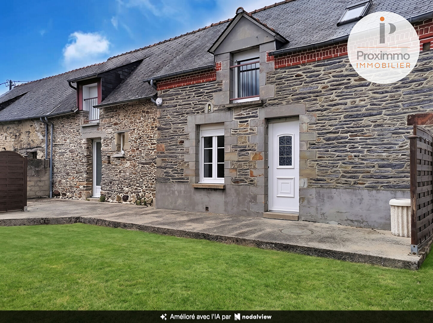 Maison en pierres à la campagne, à quelques minutes de Pipriac