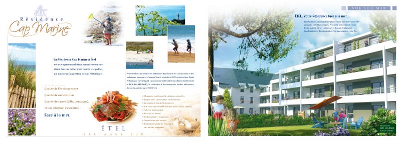 Photo CAP MARINE - Appartement de type T4 avec 1 parking et 1 garage à Etel image 3/3