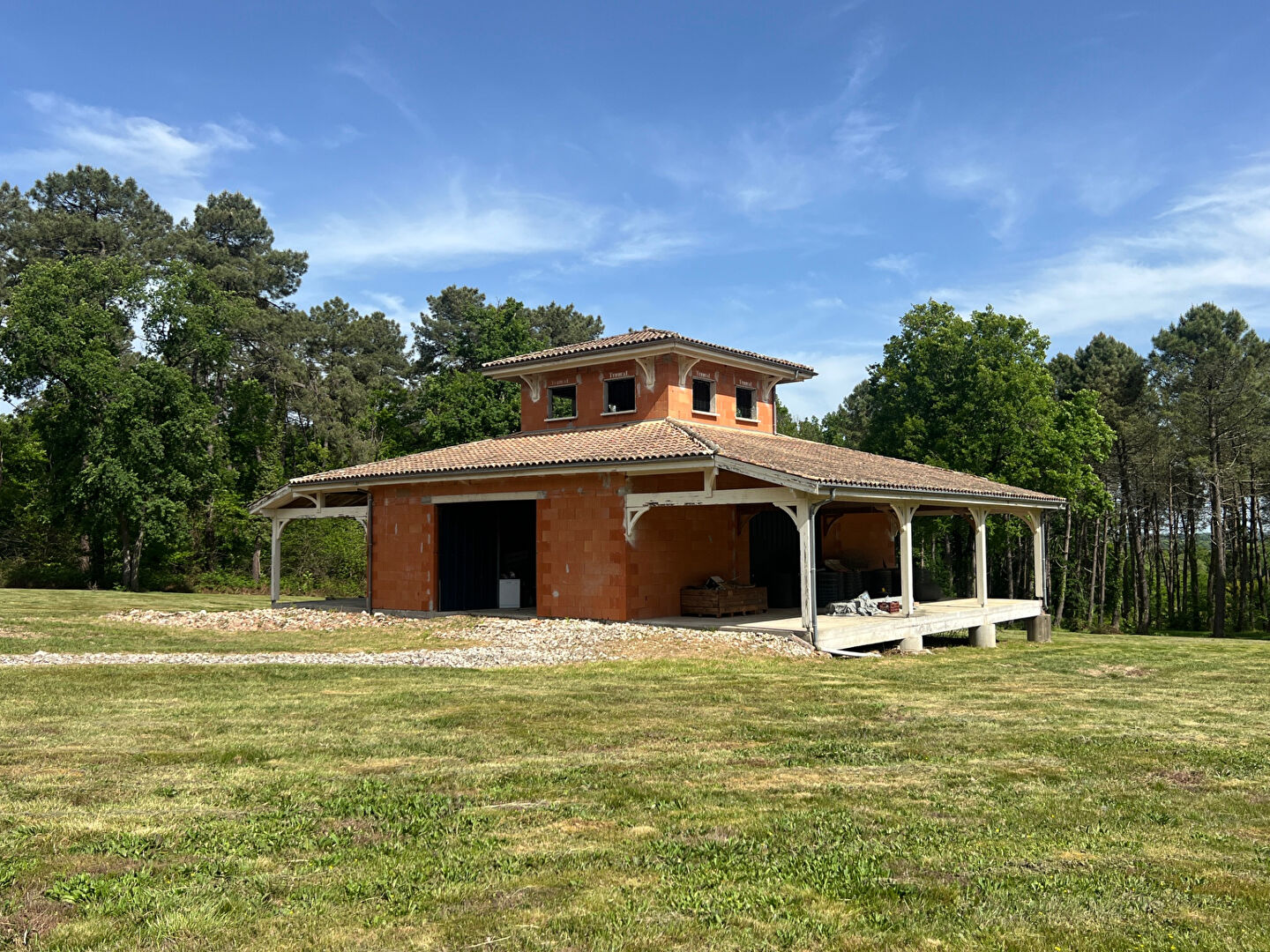 Maison en cours de construction à proximité de Villeréal