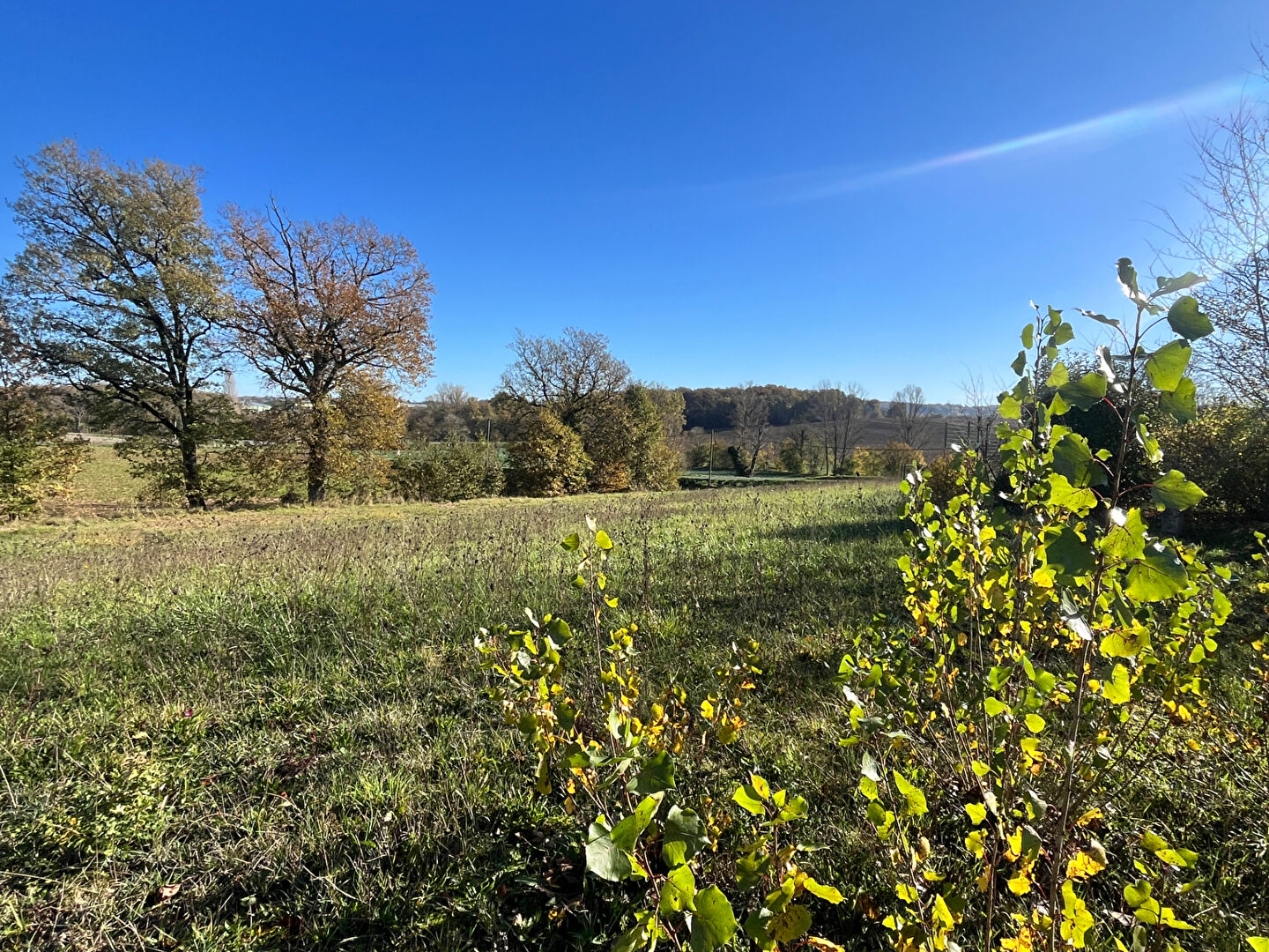 Terrain constructible viabilisé