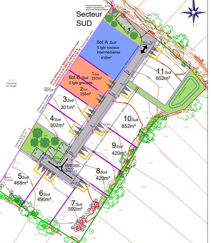 Photo TERRAIN  LE CLOS DU CHAMP CADO image 2/3