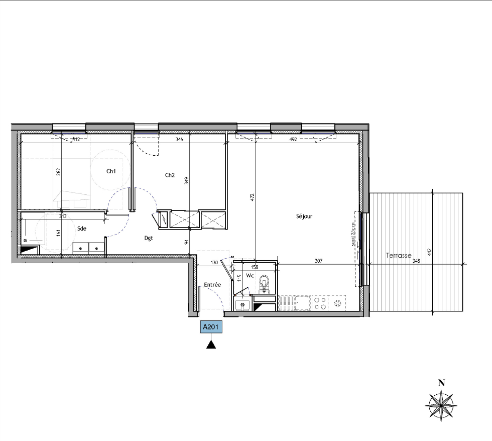 Photo SAINT MARC SUR MER - T3 NEUF image 2/3