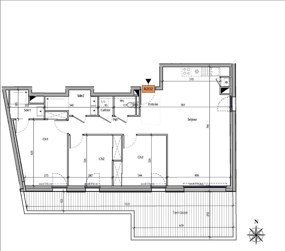 Photo SAINT MARC SUR MER - T3 NEUF image 2/3