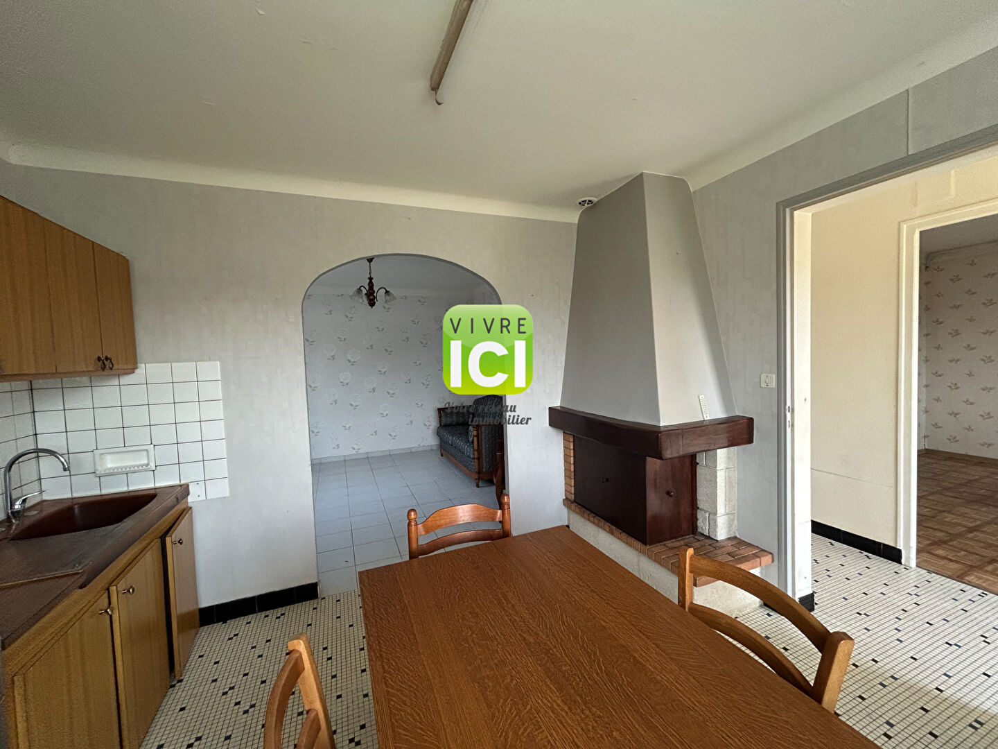 Maison 4 pièces + dépendance 100m² - Jardin 1730m² - SAINT-GILDAS-DES-BOIS