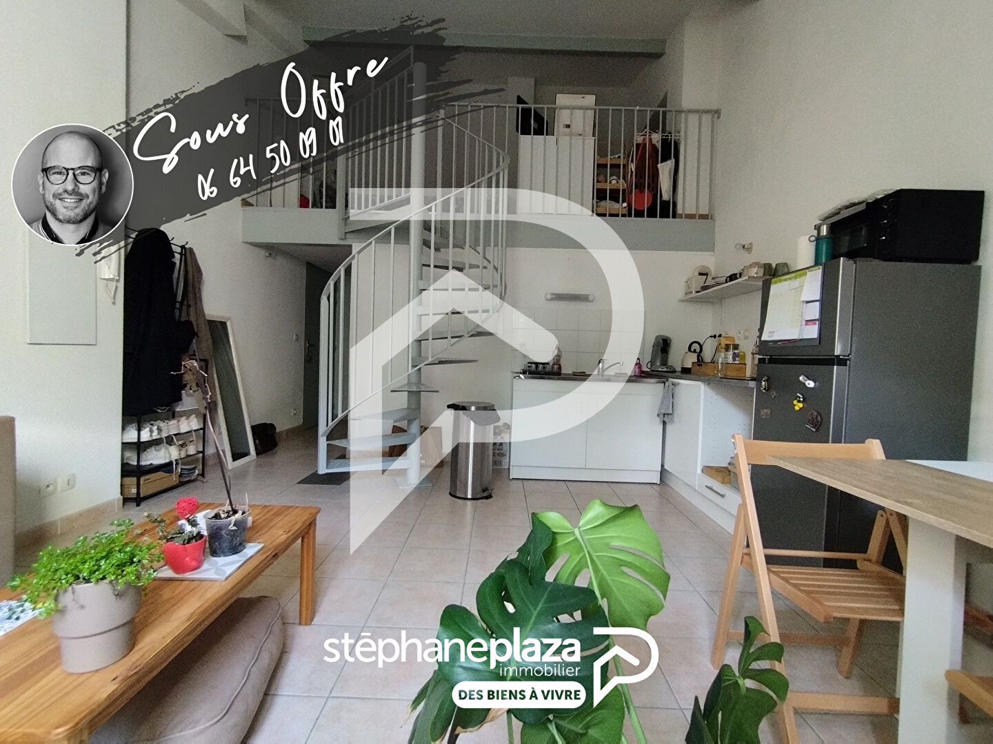 Appartement St Aunes - T1 BIS avec mezzanine - 36,89 m2