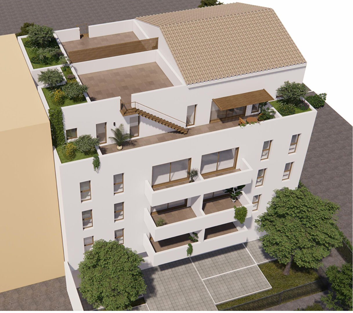 Photo T2 neuf avec place de parking image 4/5