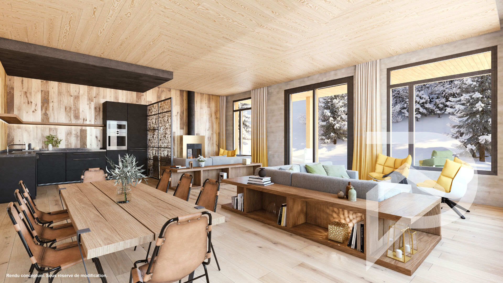 Photo Appartement neuf à Vars 3 pièces 65.9 m2 image 3/5