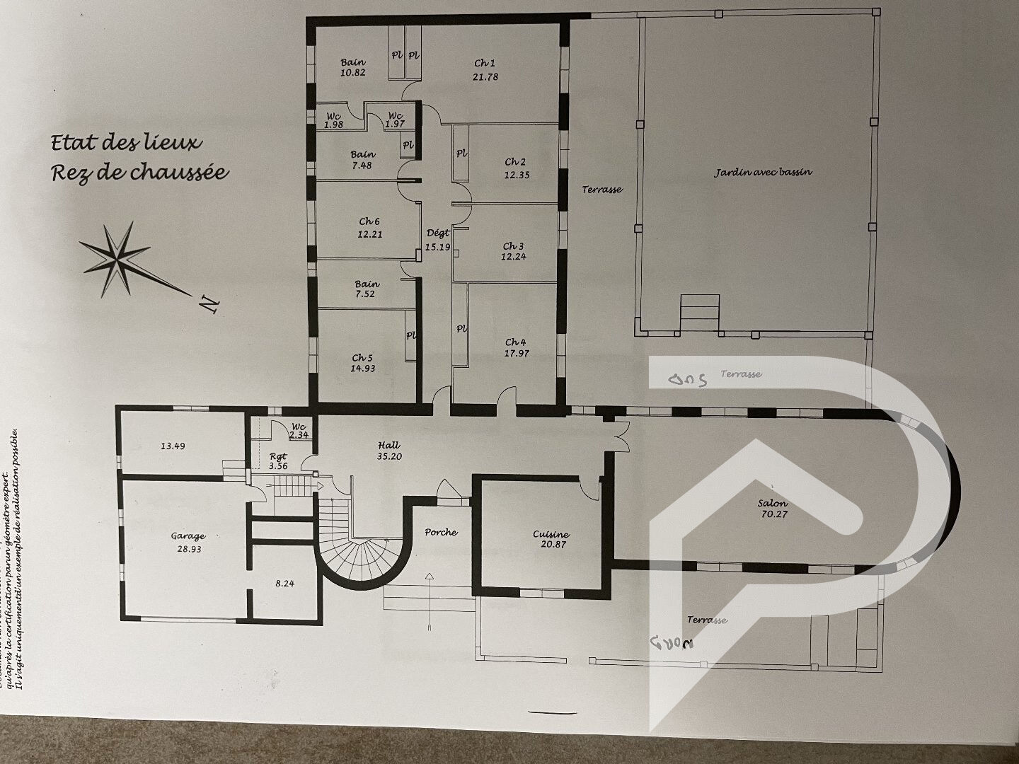 Photo Villa 450 m2 St georges d'orques 2600m2 de terrain ( idéal chambres d'hotes ) image 6/6