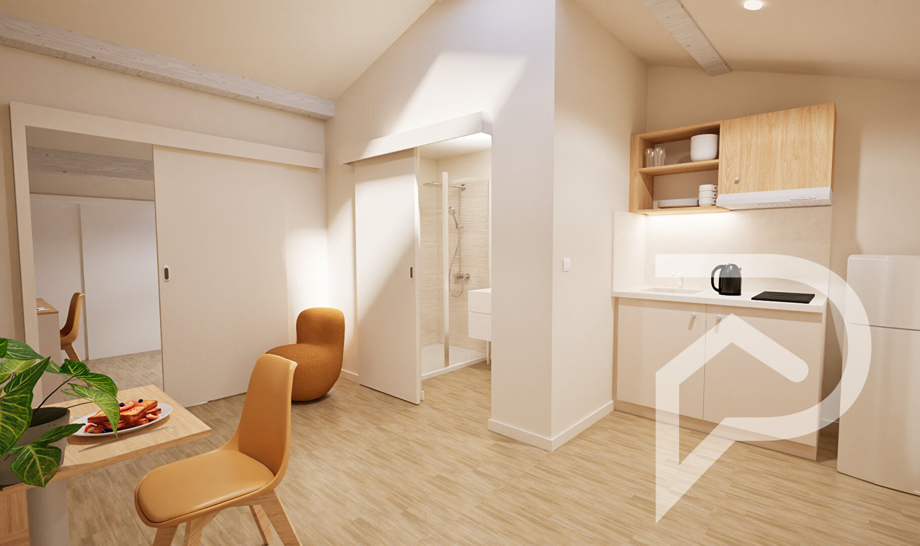 Photo Appartement Sete 1 pièce(s) 20,14 m2 image 2/6