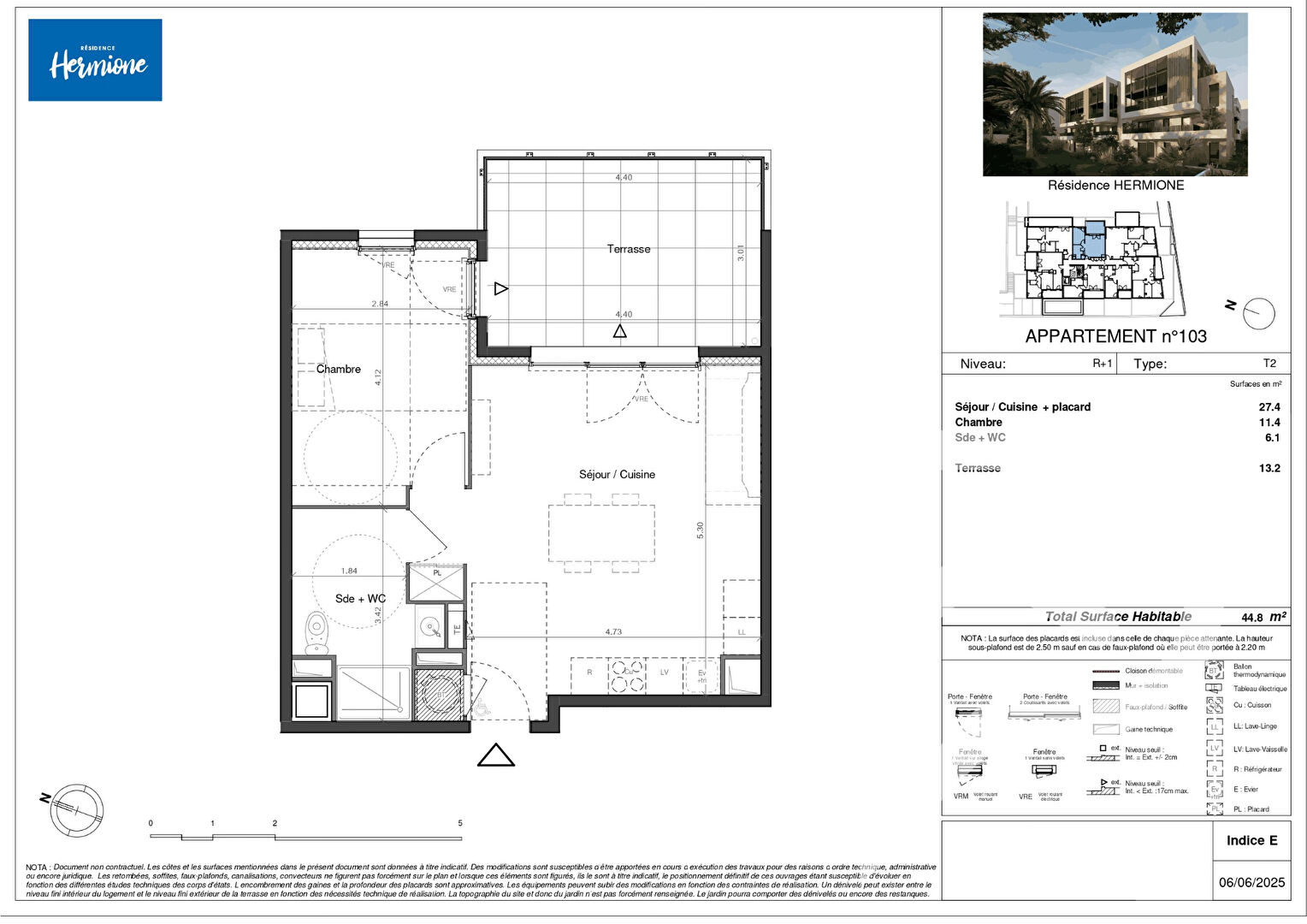 Photo Appartement Sete 2 pièce(s) 44.8 m2 image 3/3