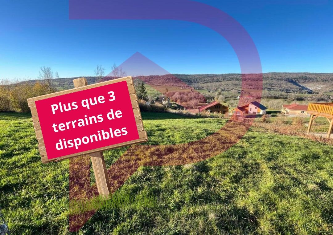 Terrain 1 019m² - Foncine le Haut