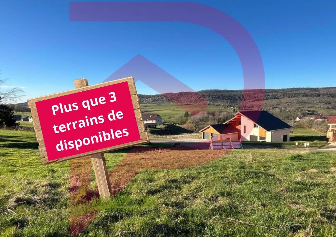 Terrain viabilisé 815m² - Foncine le Haut