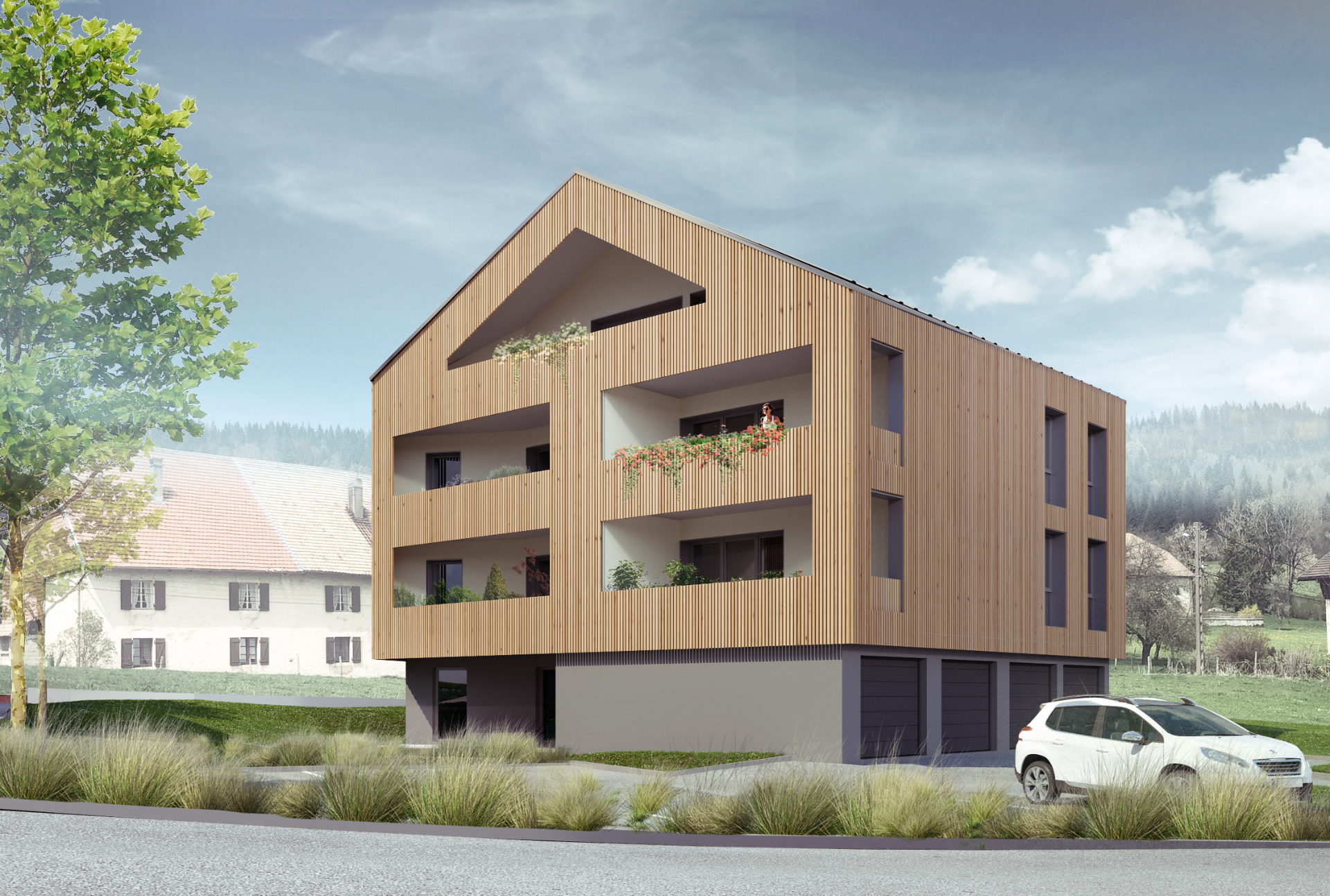 Appartement Oye Et Pallet 5 pièce(s) 106 m2