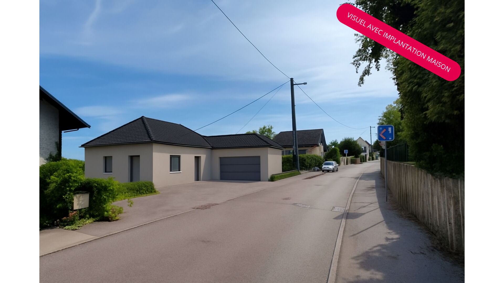 Terrain Ecole-Valentin 860 m2
