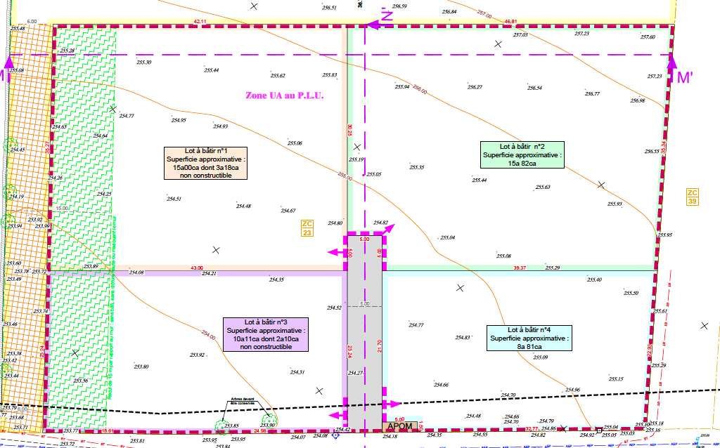 Photo Terrain à construire de 1500 m2 - Boult image 3/3