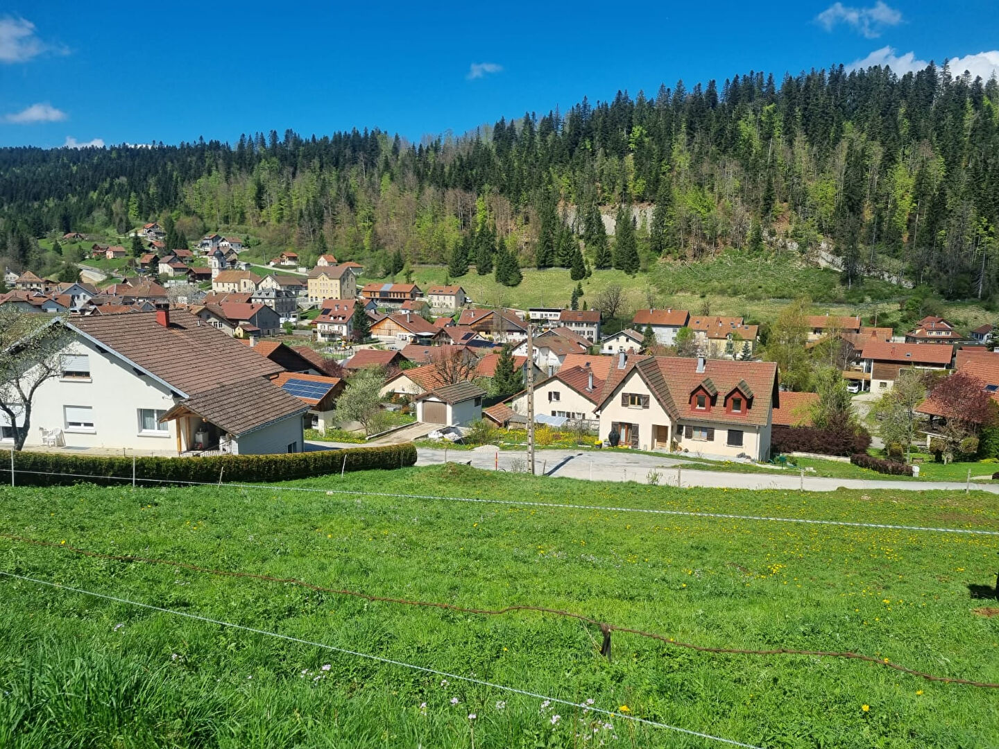 LES GRAS Terrain constructible de 10.86 ares